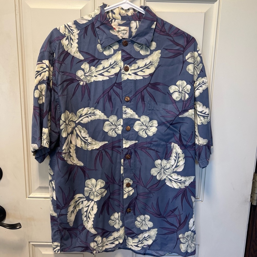 The Hawaiian Original Size Medium Shirt Casual Button Down  Men